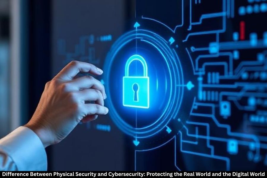 difference between physical security and cybersecurity